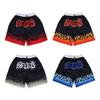 Fire Muay Thai Kickboxing Boxing Training Print Shorts Martial Art Boxer Unisex Men Women Kid Pants Fighting Fitness Gym Sport Workout