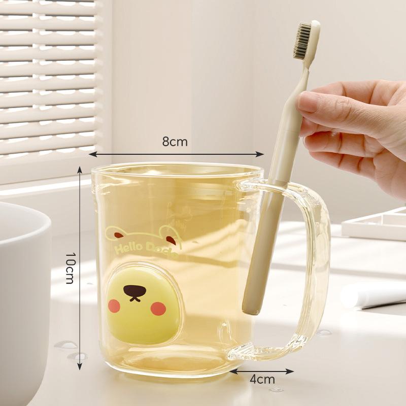 Couple's High-end Mouthwash Cup with Handle for Children