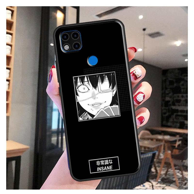 

Ikishima Midari Kakegurui аниме Funda для Xiaomi Redmi Note 10S 9S 8T 9 Note 10 Pro Note 11 Pro Redmi 9C 9A 9T мягкий чехол Redmi Note11Pro Plus