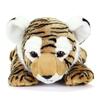 Carolata Tiger Plush Toy Realistic Camel Animal Toy Doll Gift Present Birthday Christmas Present (Large/Reclining Series/Soft Touch) (Twice Tested) /