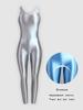 Body da Fitness Scintillante da Donna con Canotta e Leggings 9/10