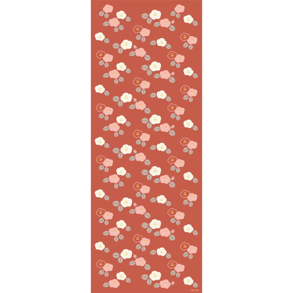 Hamamonyo Tenugui Japanese Heart Princess of the Camellia