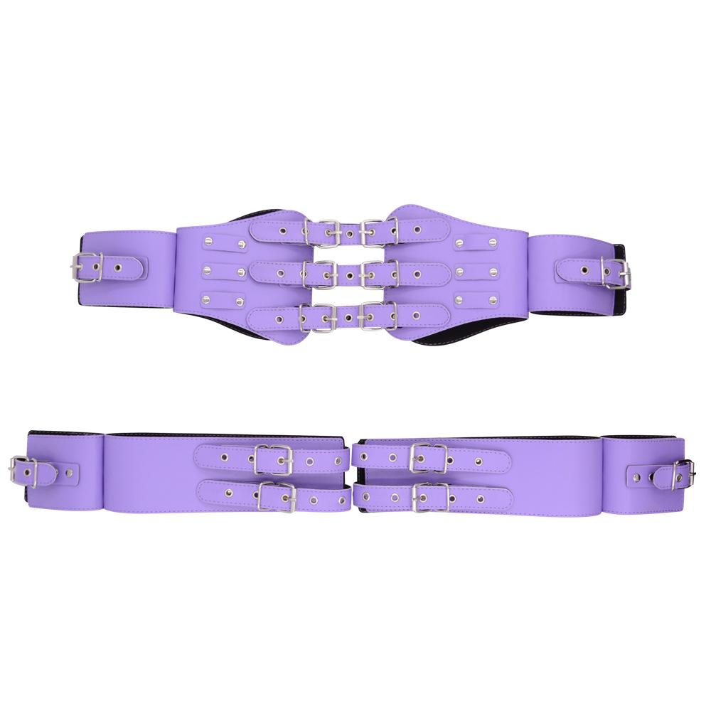 Sexy Shapewear SM Training Suit Female Slave Binding Handcuffs Couple Adult Toys Sex Product