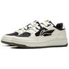 Li Ning Tianji Slip Resistant, Abrasion Resistant, Lightweight, Breathable Low top Skateboard Shoes Women's White Black AGCU096-6