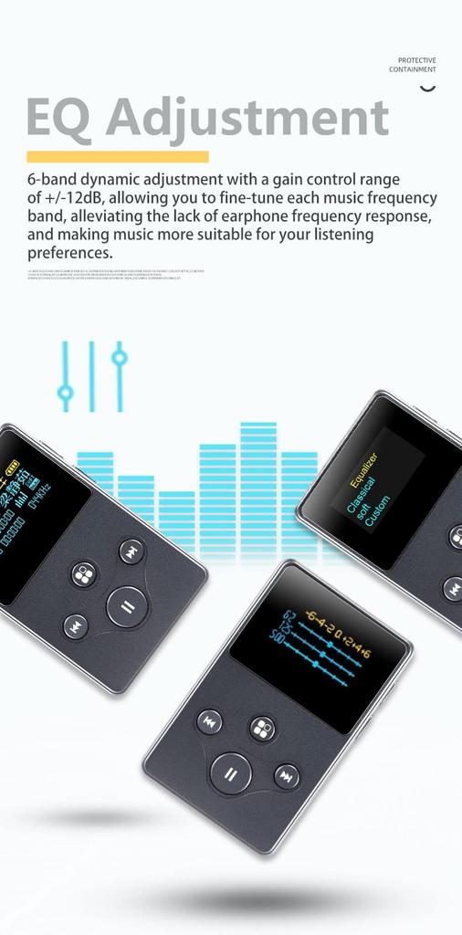 XDUOO X2S HI-RES Lossless Portable Music Player DSD128 24bit 192KHz 128GB OLED MP3 Player