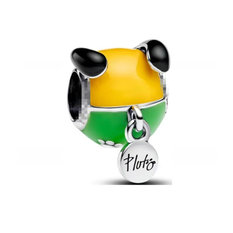 Pandora S925 Sterlingowe Srebro Klips Myszka Miki Jednorożec Boże Narodzenie Koralikowy Dodatek DIY