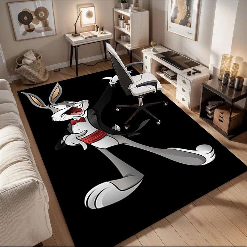 

Looney Tunes Bugs Bunny Tuxedo Costume Hoodie Office Mat Home Decor Gift For Halloween & Christmas LD40 60cm by 90cm