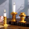 Modern Resin Craft Roman Pillar Desk Ornament For Party Decor And Gifting