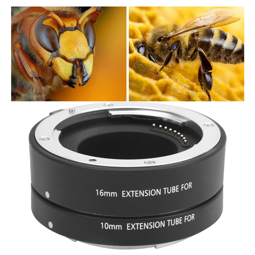 Mcoplus 10mm 16mm Macro Autofocus Closeup Adapter Ring for Canon EOS EFM Mount Camera