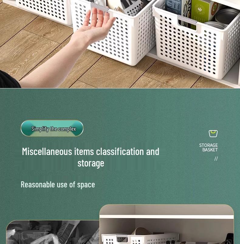 Multi-Use Storage Box: Snacks, Toys, Household Items, Kitchen Essentials