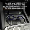 W166 W292 X166 Car Center Console Water Cup Holder Drink Frame Strip Cover Stand Beverage Holder Buckle For BENZ ML GL GLE GLS