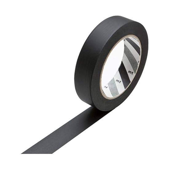 Kamoi Kakoshi Masking Tape 25mm Width x 50m Length MTFOTO01 Mt foto Black B004I9RNG8