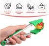 3-Piece Silicone Mini Tongs Set for Christmas, 7-Inch Mini Cooking Tongs, Kids' Holiday Set (Christmas Tree, Snowman, Gingerbrea