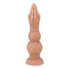 Anal 2 with Suction Liquid Medium Size X Plug, Beads, Textured, Cup, Silicone, (6.1cm 24cm)
