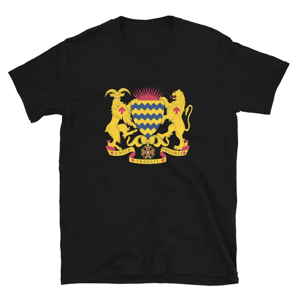 Chad Coat Of Arms Large T-Shirt S