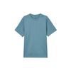 Primary Dri-Fit Comfortable Fashion Versatile Soft Short Sleeve T-Shirt Men Tops Smoke-Blue HJ4044-006