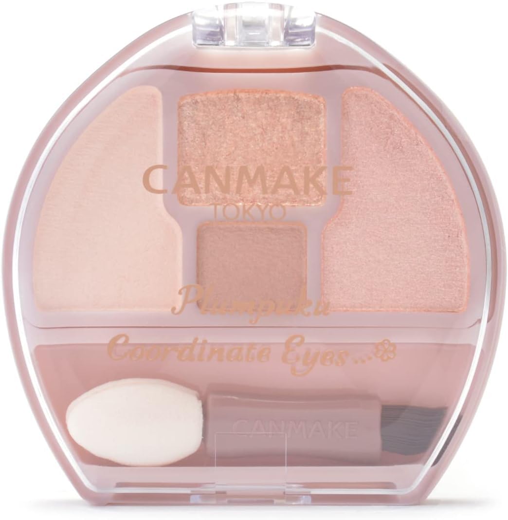 

Canmake Plumpuku Coordinate Eyes 01 Абрикосовые Plumpuku Тени для век для теней Коралловый 1,4 г Мешки под глазами, Тени,
