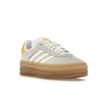 Adidas Gazelle Bold Ivory Bold Gold Damen Sneaker Creme Wolkenweiß IH9929