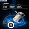 UP28 Electric Vacuum Pump 12V 20804130 for Chevrolet GM Power Brake Booster Auxiliary Pump Assembly 04581586AB 20939309