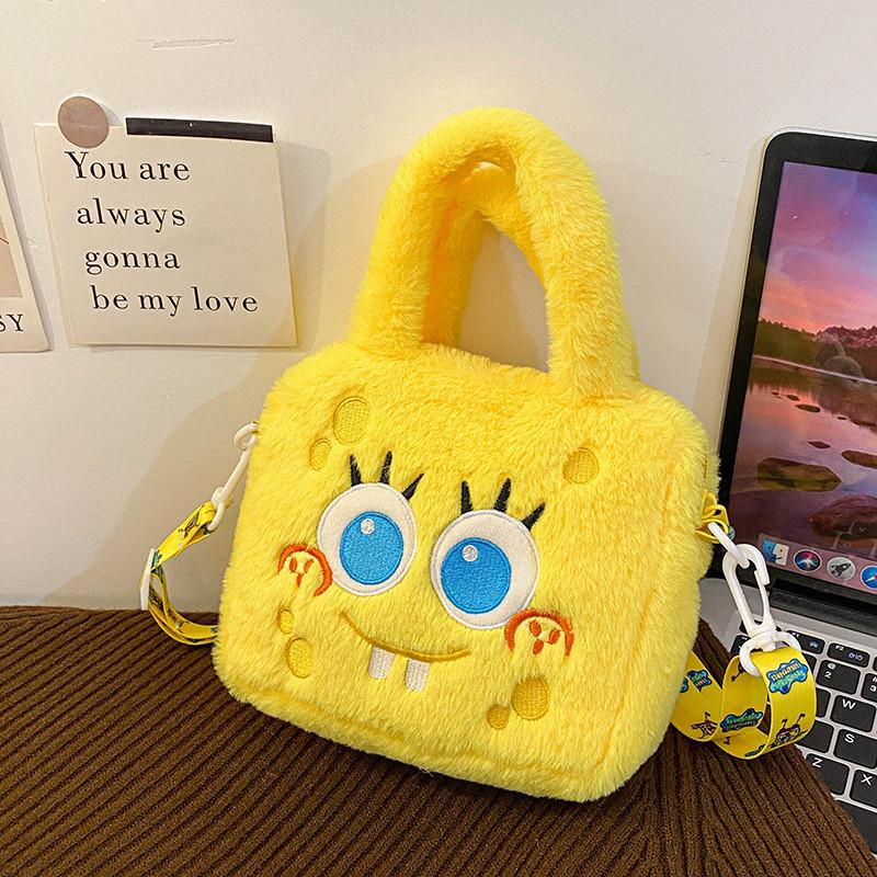 Adorable Sanrio Kuromi Plush Handheld Cosmetic Doll Bag Perfect For Kids And Collectors