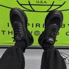 Sneakers Trendy and comfortable sports style design Outdoor street walking High quality luxury shoes Breathable Black