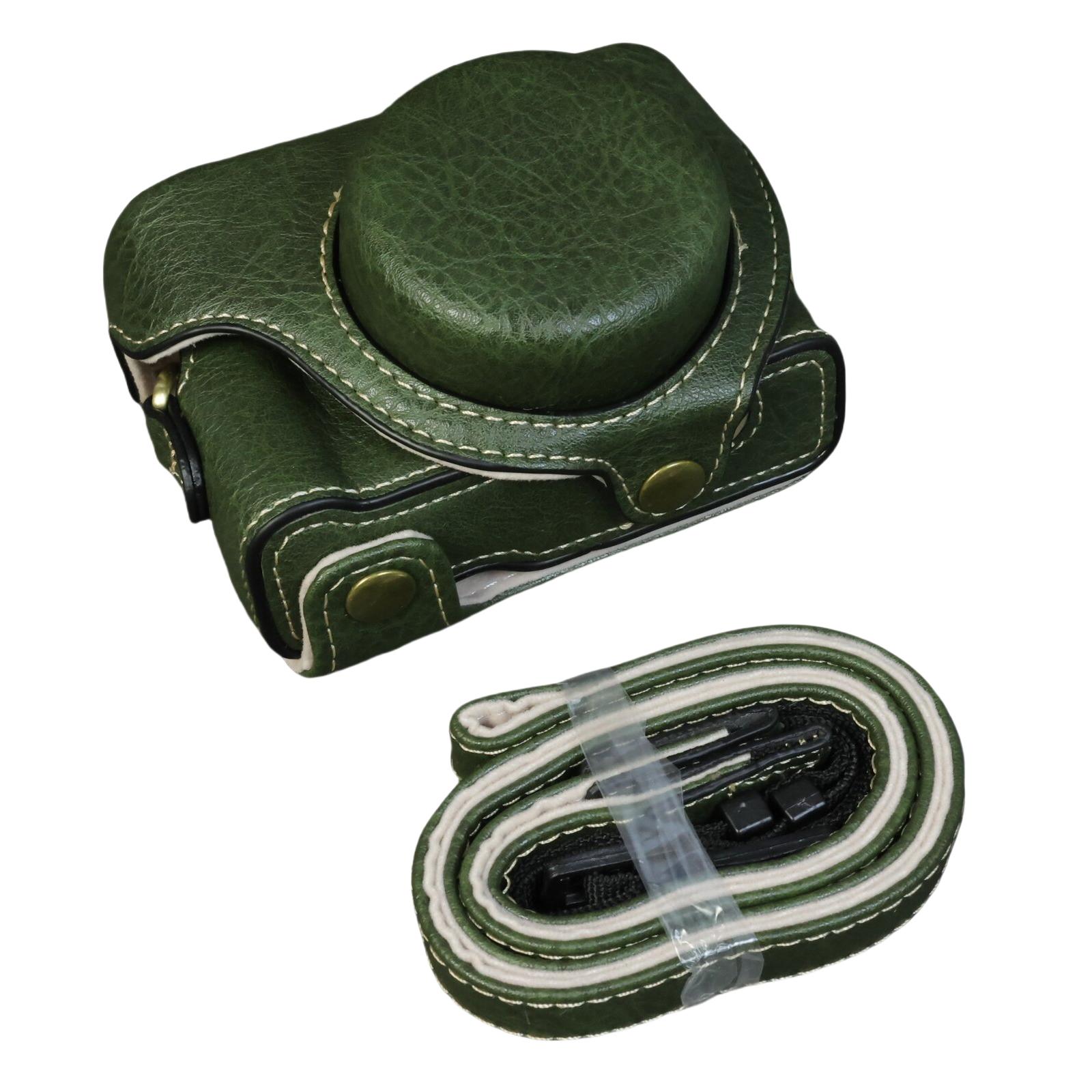 

For Sony ZV-1F/ZV-1 Mark II Camera Case Portable Leather Camera Protective Cover Without Battery Opening A