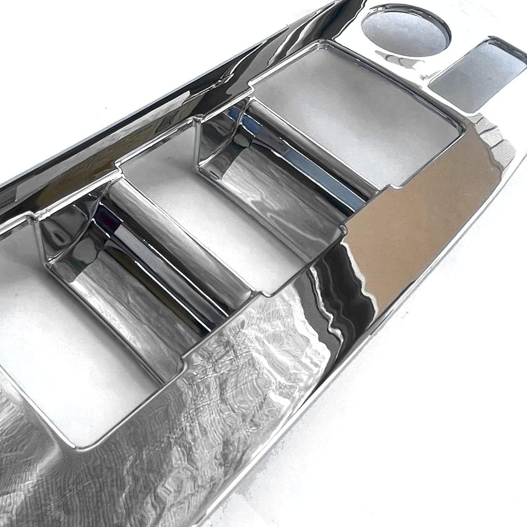 CGP Power Window Switch Panel, Interior Panel, Chrome-Look Mirror Finish, 4-Piece Set, for 90 Series Noah and Voxy, CGP-T13004A