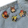 Roztomilé kreativní filmové a televizní postavy kovové odznaky Pokémon Pokémon Pikachu brož špendlík