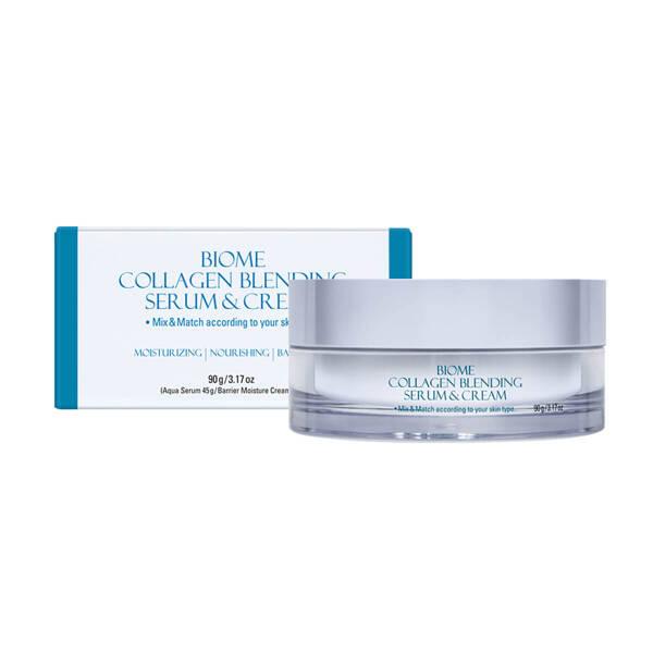 Prreti Biome Kollagen-Misch-Serum-Creme für das Gesicht 2X45G