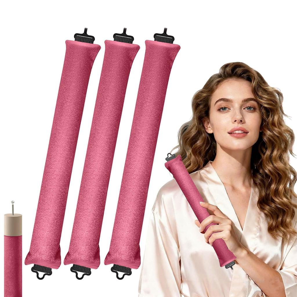 Hitzefreier Lockenstab für Frauen, faules Haar-Locken-Artefakt, europäischer und amerikanischer einfacher Scheiben-Haar-Großwellen-Schlaf-Scheiben-Haar-Gerät