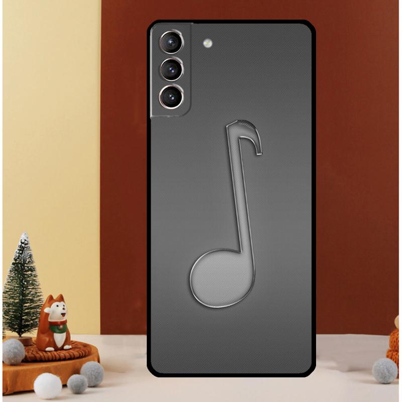 Treble Clef Music Note Case For Samsung Galaxy S25 S26 Ultra S21 S22 S20 S23 S24 Ultra S10 Plus S25 FE Cover Funda