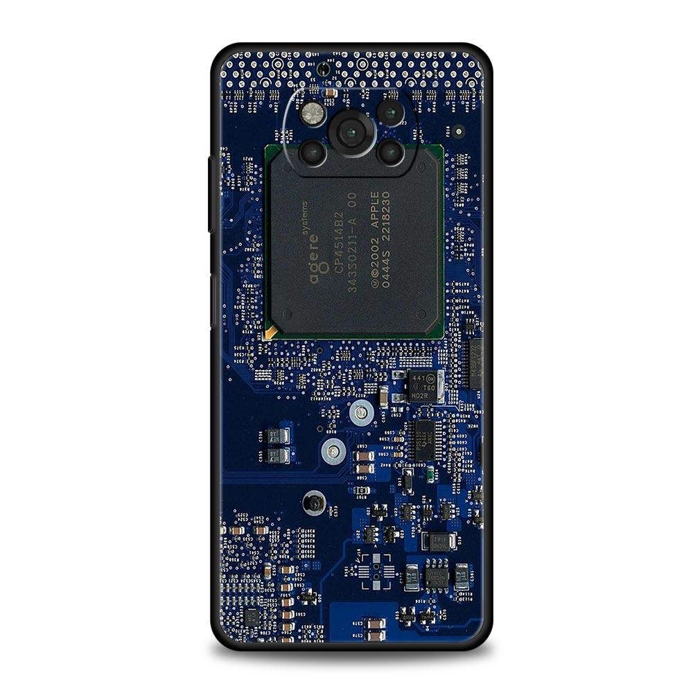 Innenplatine Schaltkreis Handyhülle Für Xiaomi Mi Poco X3 NFC M3 F4 F3 M4 X4 5G Note 10 12 Lite 11 11T 10T 13 12T Pro 9T Abdeckung