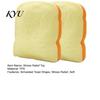 Simulated Toast Sensory Toy 1/2Pcs Stress Relief Toy, Sliced Bread Squeeze Adults Decompression Toys Soft Stretchy Fake Food Fidget for Kids
