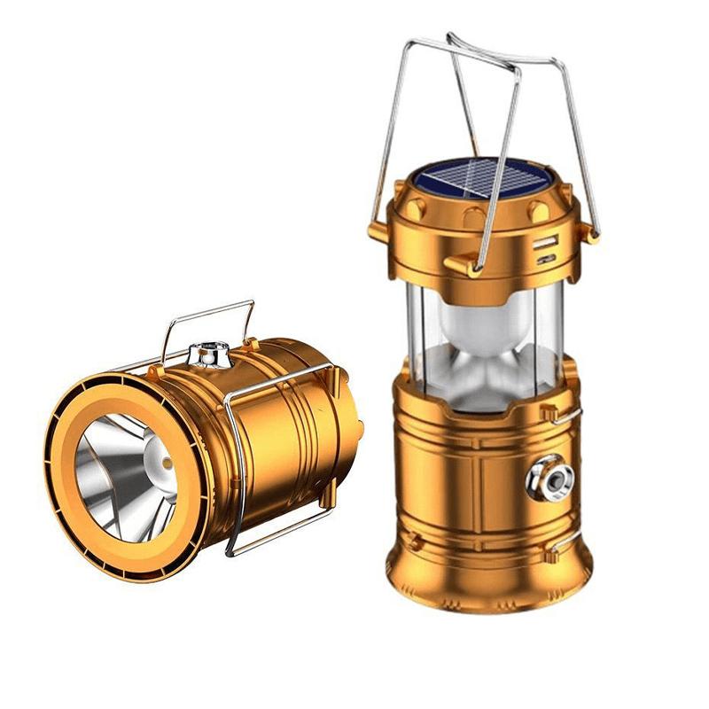 Outdoor Camping Light Solar-Powered Long-Lasting High-Powered Rechargeable Emergency Light Portable Lamp