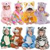 Winter Clothes for Babies Baby Pajamas One Piece Hooded Jumpsuits for Toddler Girls Boys Pijamas Unicorn Kids Kigurumi Sleepwear