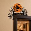 2D Acrylic Halloween Witch and Corner Decoration for Door or Table