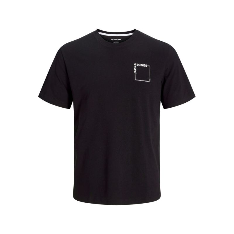 Tee shirt verner coton col de cou Homme JACK & JONES
