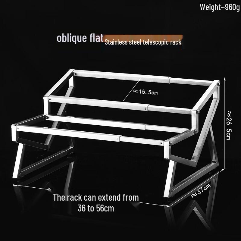 Handun 1/9 Gastronorm Stainless Steel Pan Rack Set