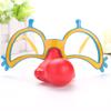 Funny Nose Disguise Glasses Novelty Clown Eyeglasses Birthday Party Favors Halloween Cosplay Costume Photo Props Gifts