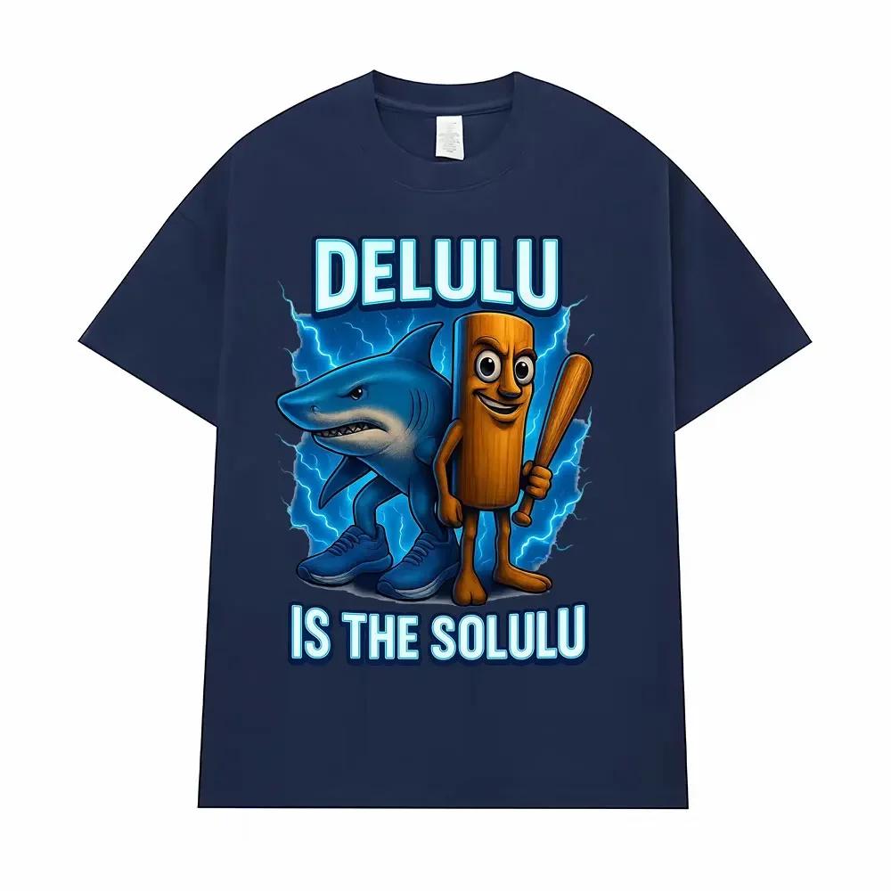 Tung Tung Sahur and Tralalero Tralala Meme T-shirt Fun Italian Brainrot T-shirt Women's Fashion Casual T-shirt