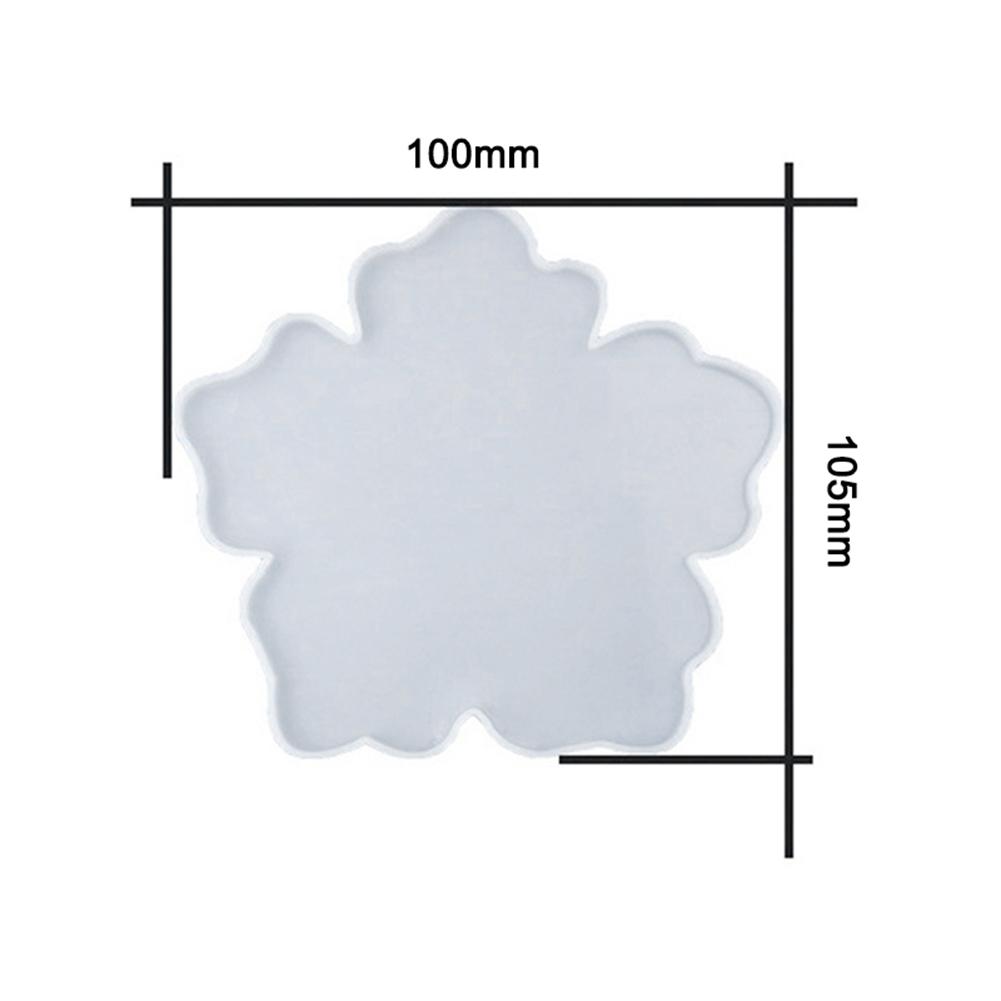 Silicone Agate Coaster Pad Casting Mold Resin Making Epoxy Mould Craft Tool DIY UND Sale