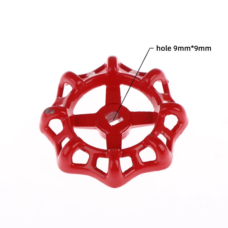 Inner Hole 5/6/7/8/9mm Cast Iron Valve Handle Gate Valve Ball Valve Hand Wheel Shutoff Value Water Pipe Fittings