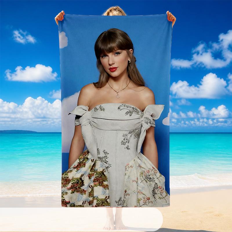 Taylor Swift Beach Towel, Soft Large Absorbent Towel For Beach Swimming Pool Travel Vacation