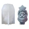 3D Santa Claus Love Star Candle Silicone Mold Resin Epoxy Craft Christmas Crafts