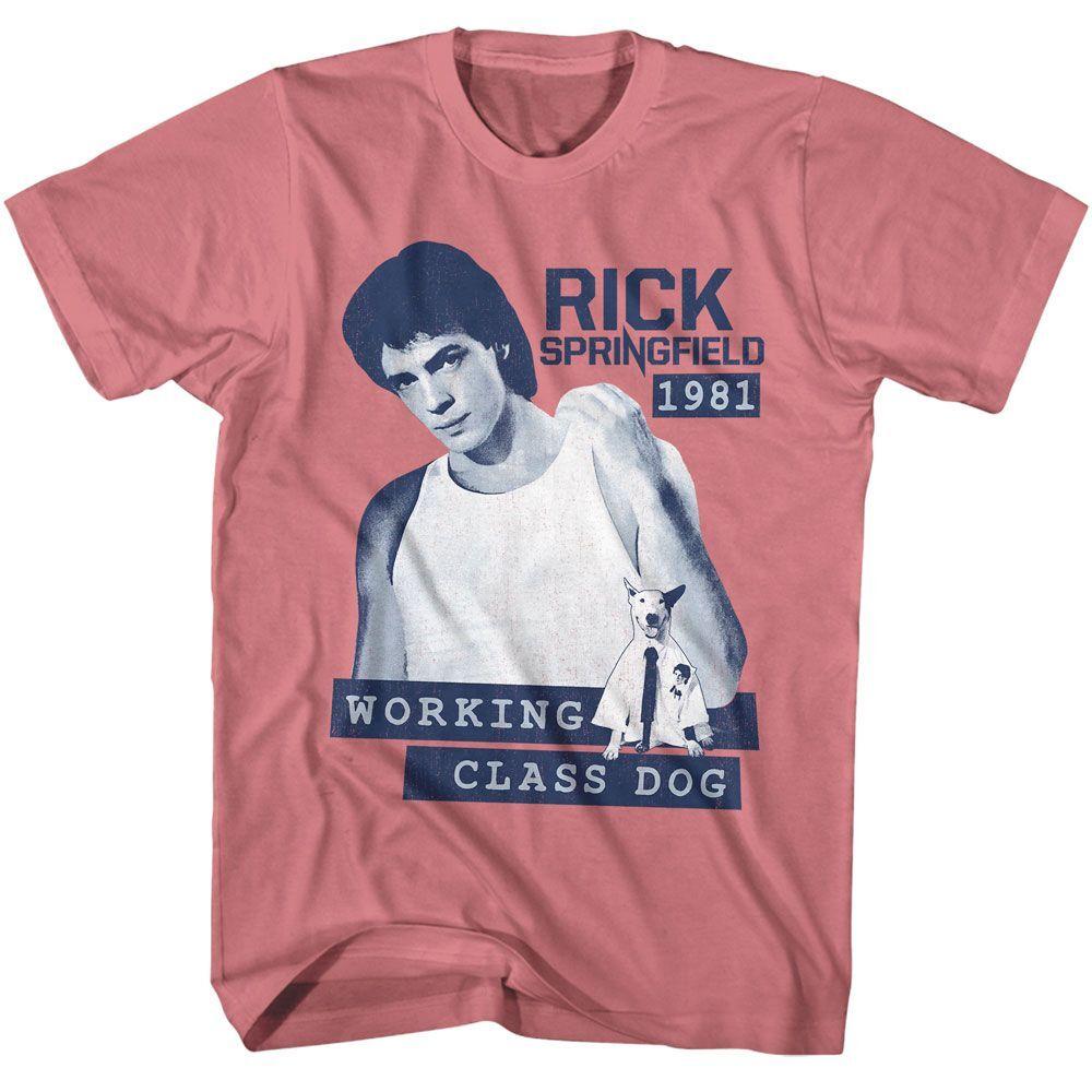 Rick Springfield Working Class Dog Music Shirt L