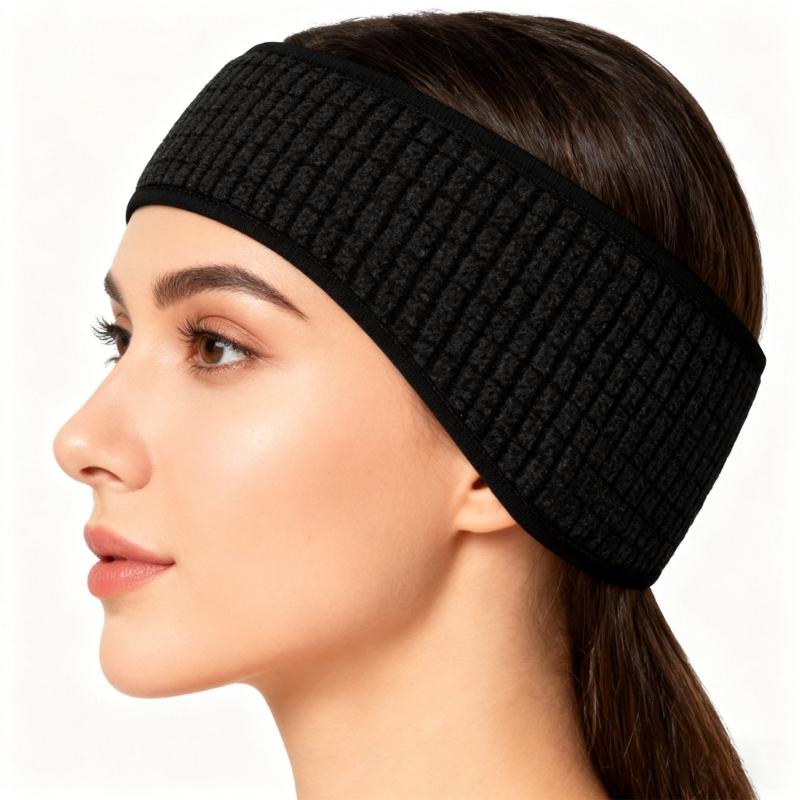 Thermal Cycling Headbands With Moisture Wicking Technology Cold Weather Exercise Accessory for Women and Men
