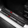4Pcs Car Threshold Strip Door Plate Sill Scuff Cover Sticker for Mitsubishi