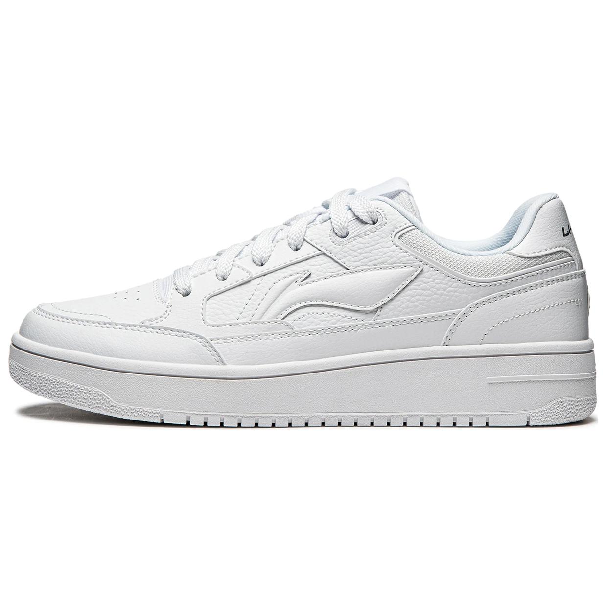 Li-Ning Tian Ji Men Low Top Skate Shoes White AGCU095-5 45