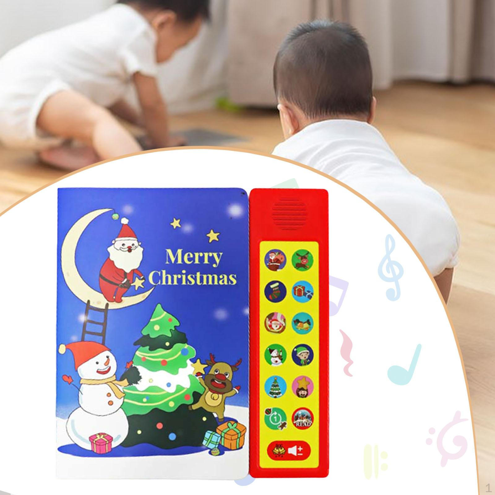 

Interactive Sound Book Musical 10 Songs, Stocking Stuffers, Fun Educational Learning Toy,
