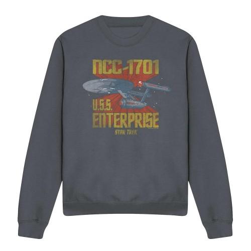 STAR TREK Unisex Adult NCC-1701 Sweatshirt